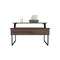 Tuhome Nora Lift Top Coffee Table, Two Legs, Dark Walnut MLC6256 - alternate 2